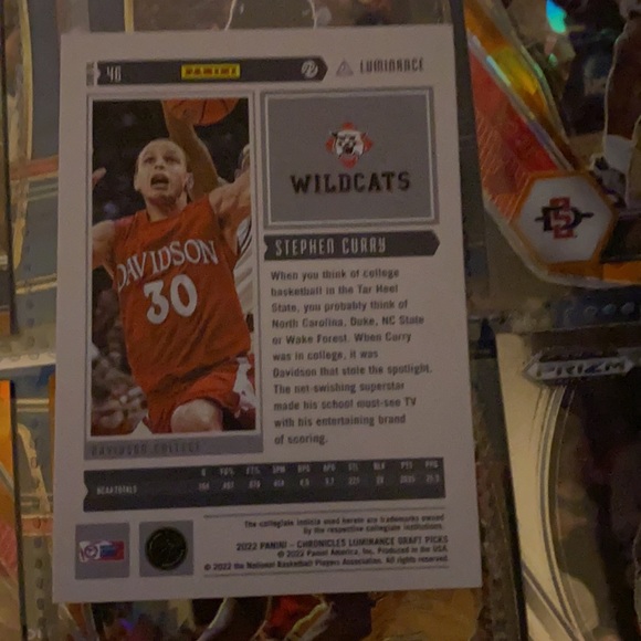 Stephan curry card.Buy 1 sports card listing get one random card free - Picture 2 of 2